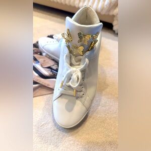 Michael Kors white sneakers